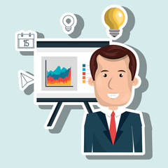 man board design icon vector illustration eps 10