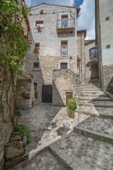 Barrea, old rural village in L'Aquila Province, Abruzzo (Italy)
