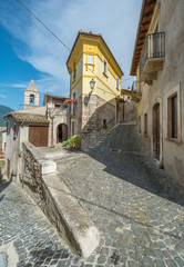 Fototapeta na wymiar Capestrano, old rural village in L'Aquila Province, Abruzzo (Italy)