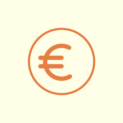 euro line icon