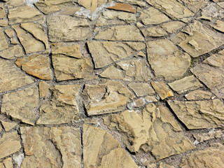 Texture of the brown sandstone