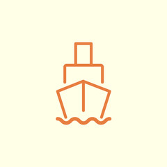 ship line icon