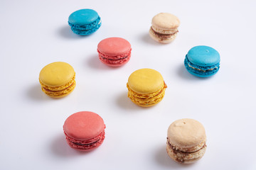 macaroon on a white background