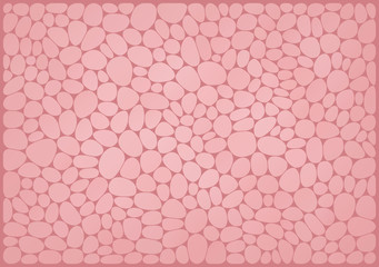 Vector Illustration - Pink Abstract Mosaic Stone Background