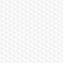 Isometric white cubes background. Left side.