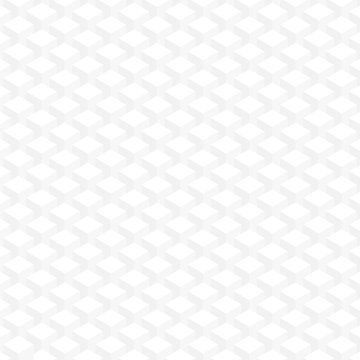 Isometric white cubes background