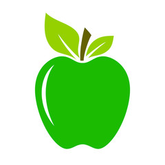 Green apple icon