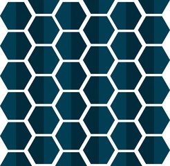 Polygon tool bg blue. Vector art.