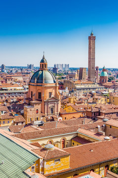 cityscape of Bologna
