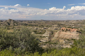 Scenic Badlands Landscape