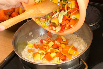 Cooking stew