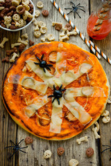 Halloween Pizza - treat for Halloween party