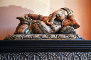 Indian God Ganesha. God elephant