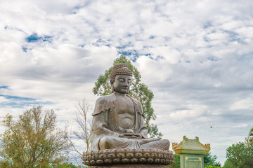 Fototapeta na wymiar Buddha statue used as amulets of Buddhism