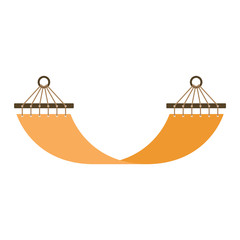 Vector hammock bed icon interior home rest. Bed vector sleep furniture icon. Bed vector house information bedtime modern service sleep furniture.