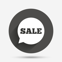 Sale sign icon. Special offer symbol.
