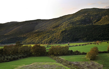 Landscape near Elea village. Greece