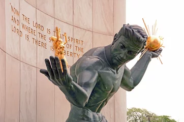 Photo sur Plexiglas Monument historique Esprit de Détroit Denkmal, Détroit