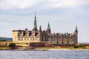 Obraz premium Kronborg, Prince Hamlet´s castle in Elsinore, Denmark