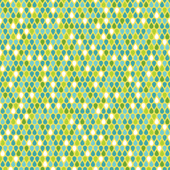 Multicolor raindrops seamless pattern. Abstract vector illustration