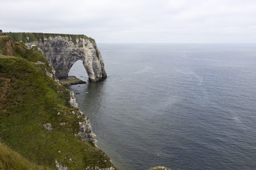 Chalk cliffs at Cote d'Albatre