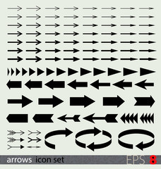 Arrows icon set