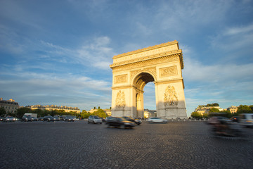 Fototapeta na wymiar Triumph, arch in Paris, France