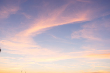 Sunset Sky Background