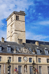 Fototapeta na wymiar Dijon City Hall on Liberation Square