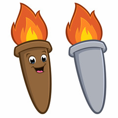 Cartoon Torch
