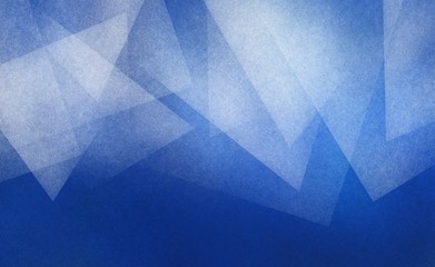 blue background with abstract white triangle layers with texture in pretty top border pattern