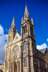Fototapeta na wymiar Eglise Saint-Louis des Chartrons, Bordeaux