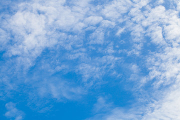 blue sky with cloud