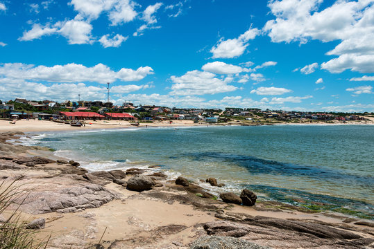 Punta del Diablo Beach, popular tourist place in Uruguay