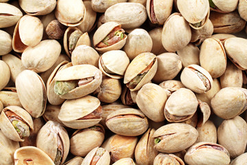 Pistachio Nuts Close Up