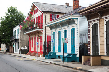 Fototapeta na wymiar French Quarter, New Orleans.