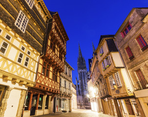 Fototapeta premium Quimper Cathedral