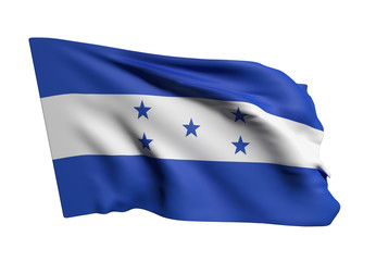 Honduras flag waving