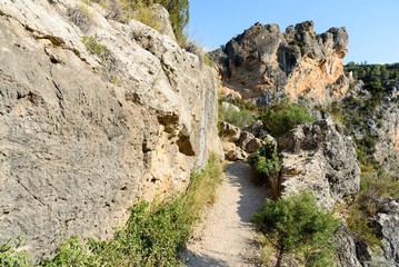 Views corridor Pena Cortada, Spain