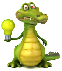Fun crocodile