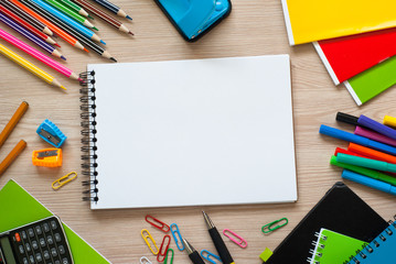 School and office stationery.