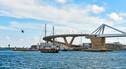 Naklejka premium Europa Bridge. Spain
