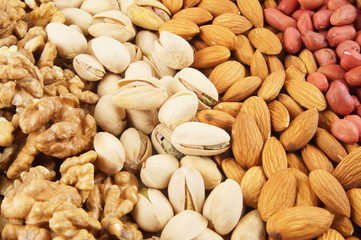 Nuts background