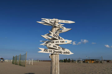 Hinweisschild