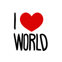 I love world