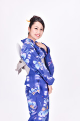 Woman wearing a dress