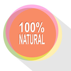 100% natural.