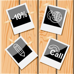 -10%, global communication, hotline, pencil.
