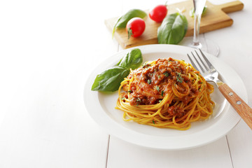スパゲッティ ボロネーゼ　Spaghetti bolognese