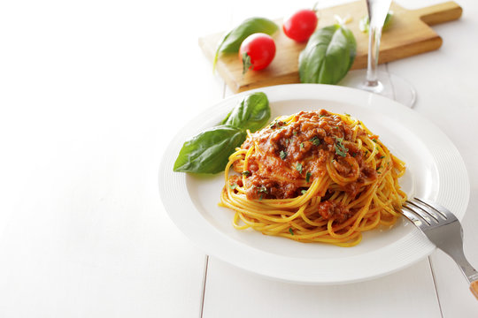 スパゲッティ ボロネーゼ　Spaghetti bolognese